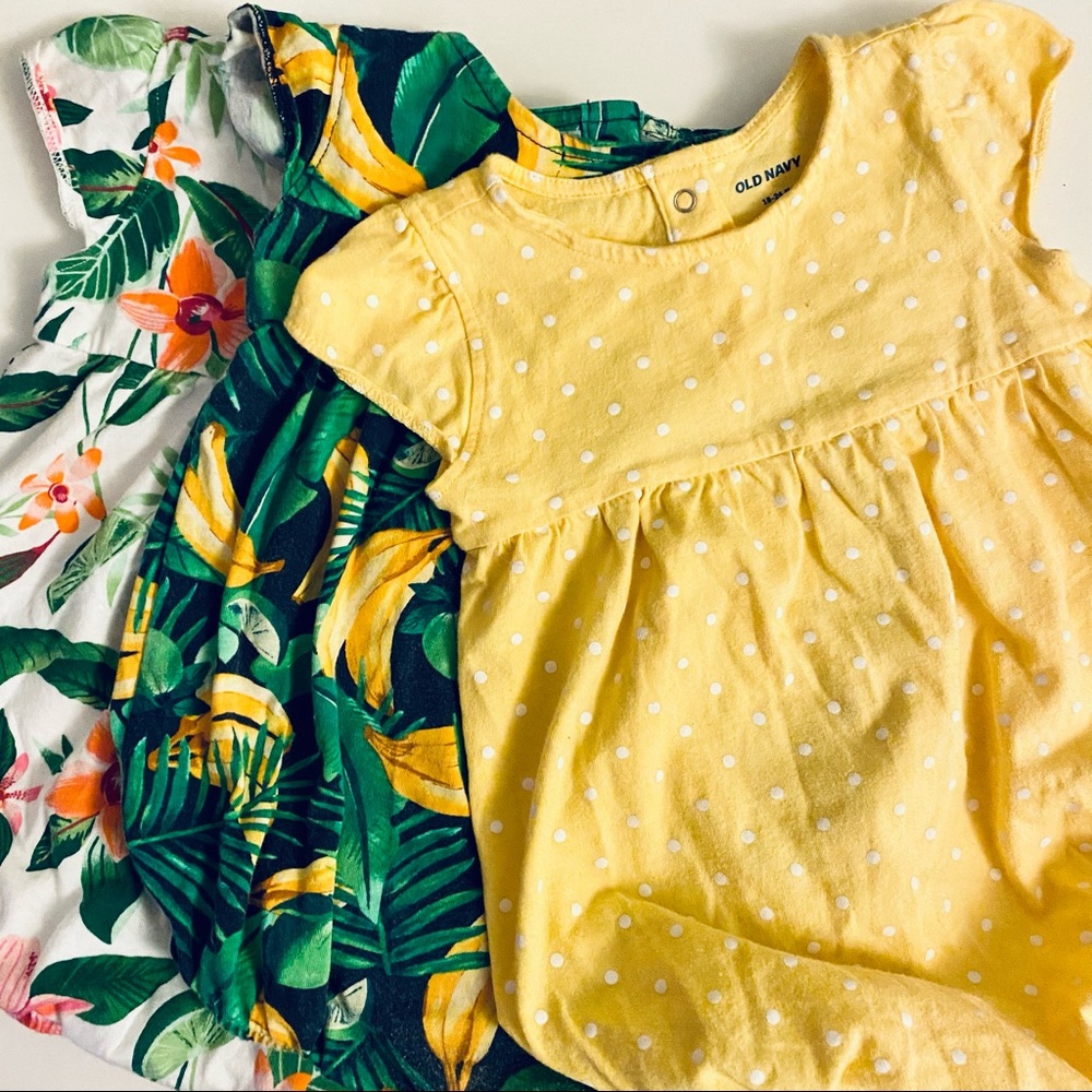 3pc Old Navy Baby Rompers